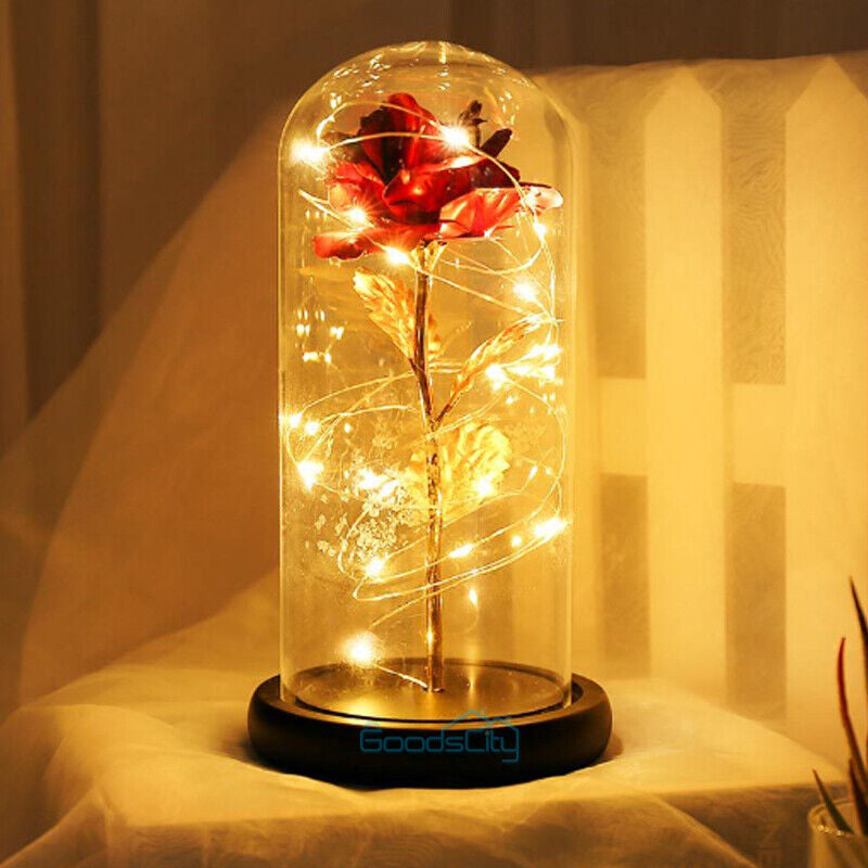 Stunning Glass Dome Rose Gift – A Timeless Treasure for Mother's Day and Beyond