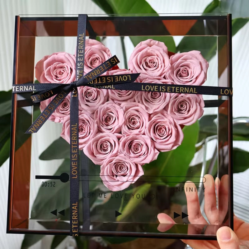 🌹 Eternal Rose in Acrylic Box – Romantic Forever Gift 