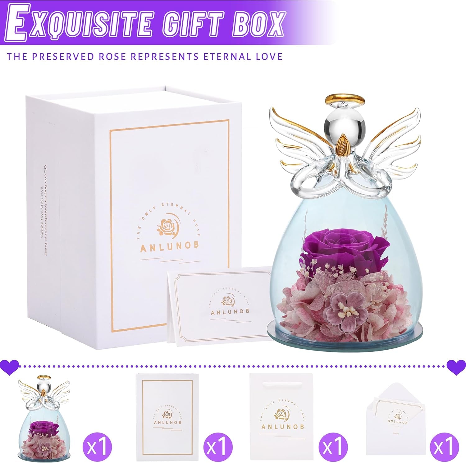  Forever Preserved Rose – Timeless Gift for Mom & Loved Ones