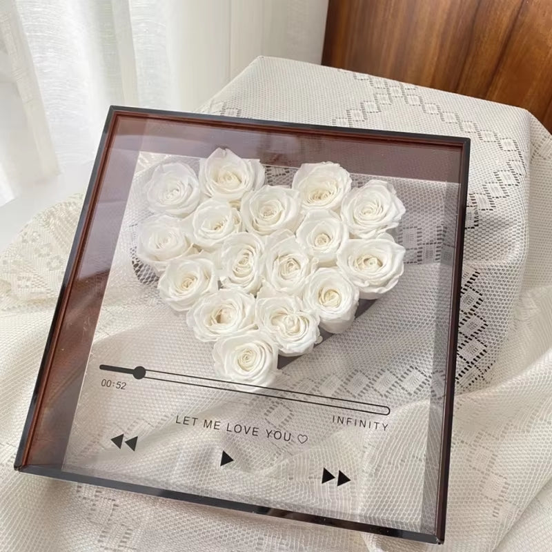 🌹 Eternal Rose in Acrylic Box – Romantic Forever Gift 