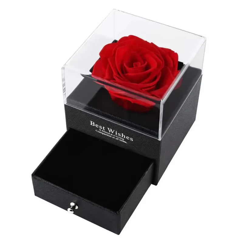 Surprise Mom with the 2025 Mother's Day Eternal Flower Gift Box - A Stunning Jewelry Box to Express Your Love!