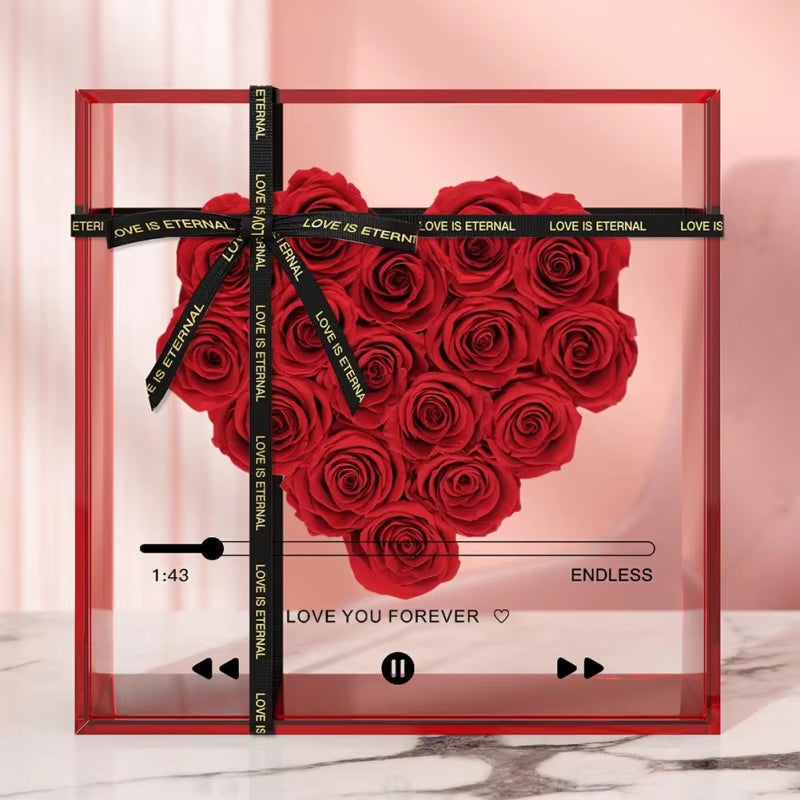 🌹 Eternal Rose in Acrylic Box – Romantic Forever Gift 