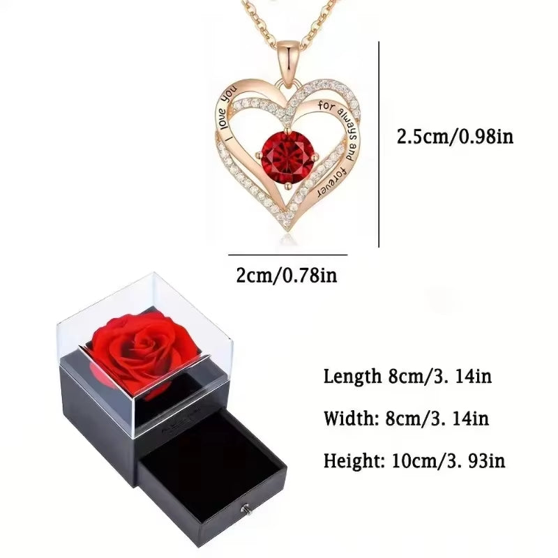 Surprise Mom with the 2025 Mother's Day Eternal Flower Gift Box - A Stunning Jewelry Box to Express Your Love!