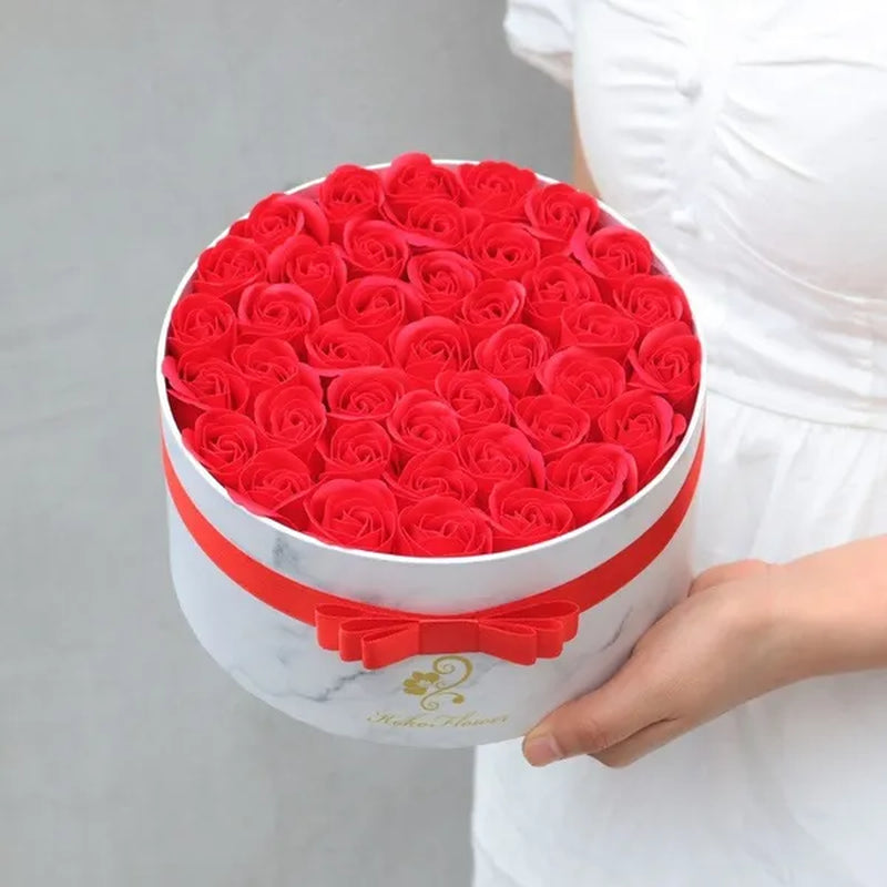 Hug Bucket Marble Rose Gift Flower 