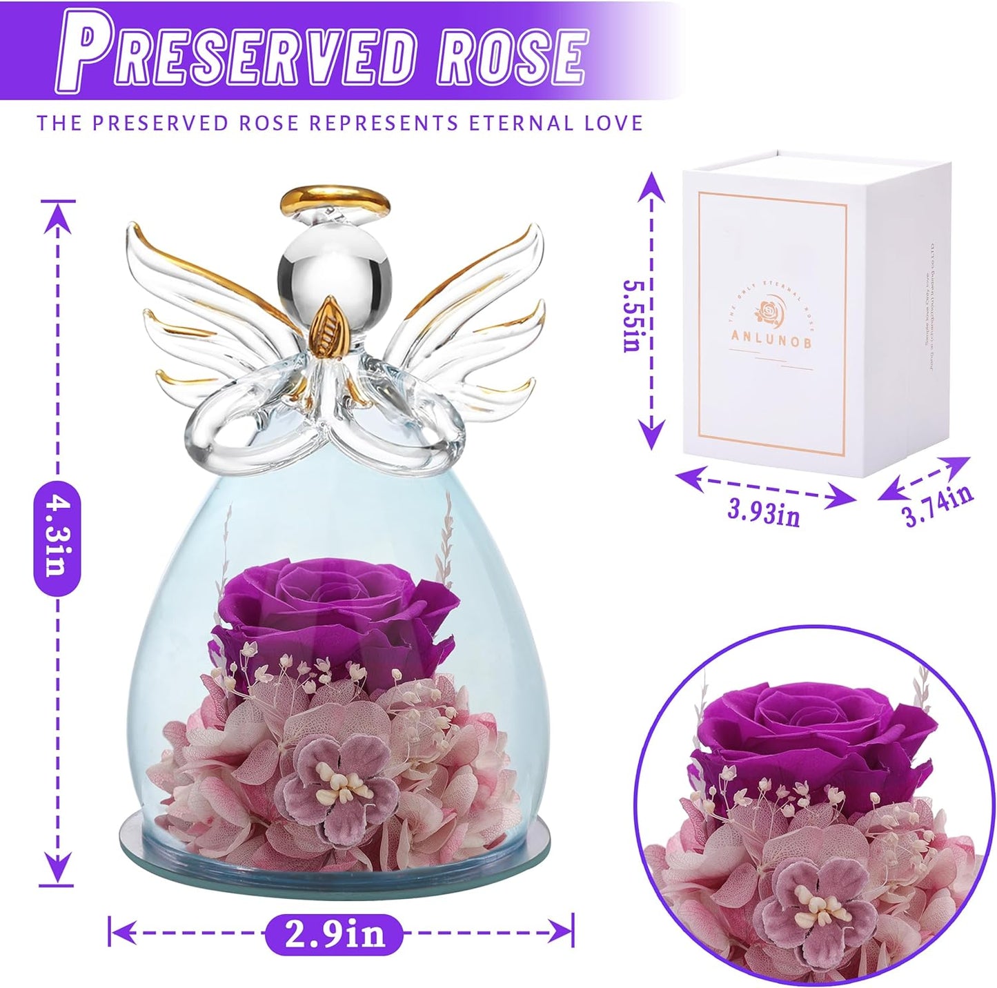  Forever Preserved Rose – Timeless Gift for Mom & Loved Ones