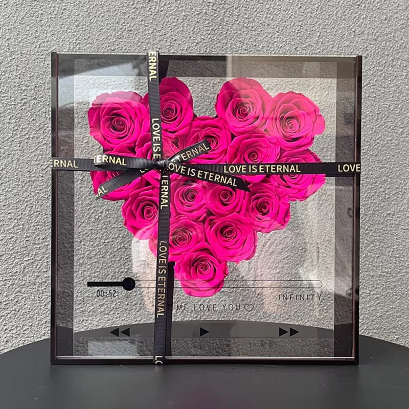 🌹 Eternal Rose in Acrylic Box – Romantic Forever Gift 