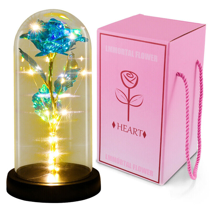 Stunning Glass Dome Rose Gift – A Timeless Treasure for Mother's Day and Beyond