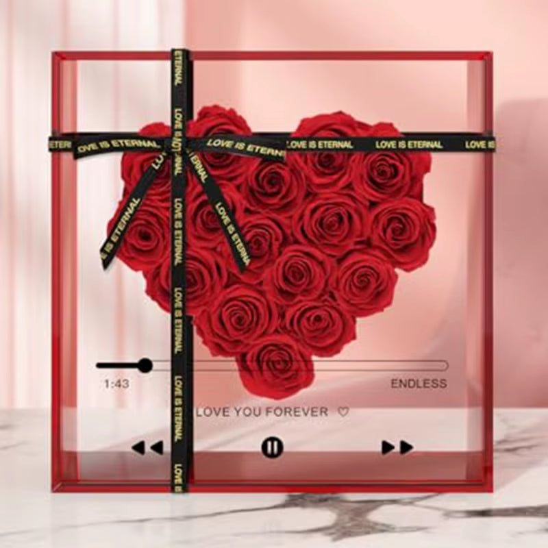 🌹 Eternal Rose in Acrylic Box – Romantic Forever Gift 